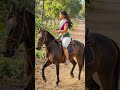 Horse super ride in tight saree #horseriding #horsebackriding