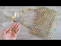 Making handbag from plastic bottle cap  the most amazing handmade plastic craft  diy arts  crafts