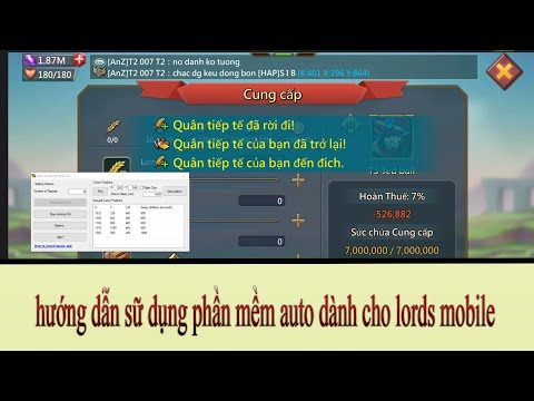 hướng dẫn sữ dụng phần mềm auto trong lords mobile