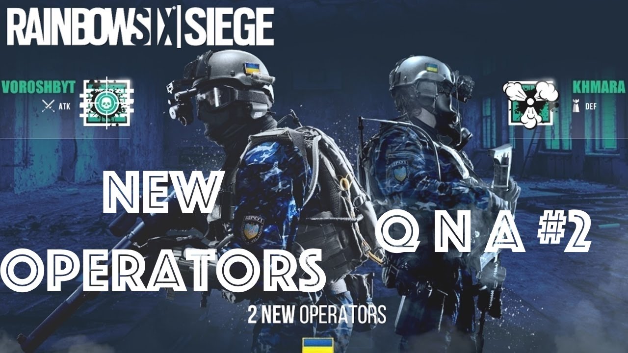 rainbow 6 siege new operators 2017