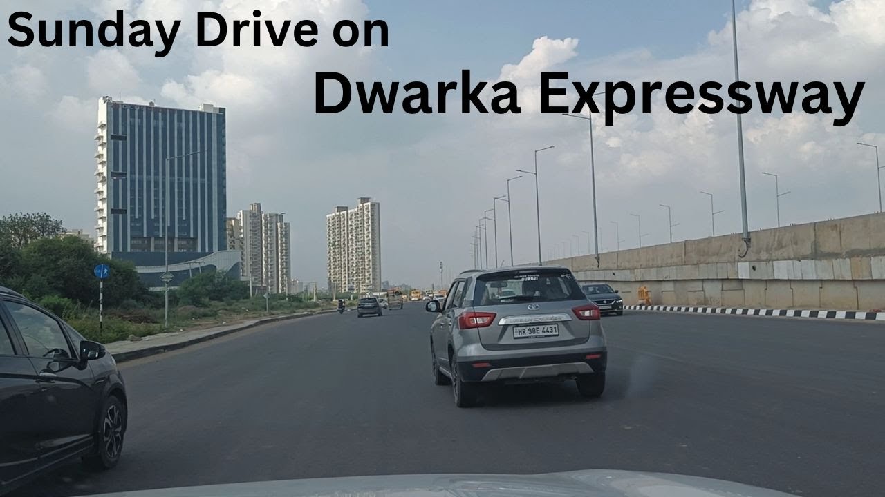 Dwarka expressway drive | new gurgaon developing gurgaon