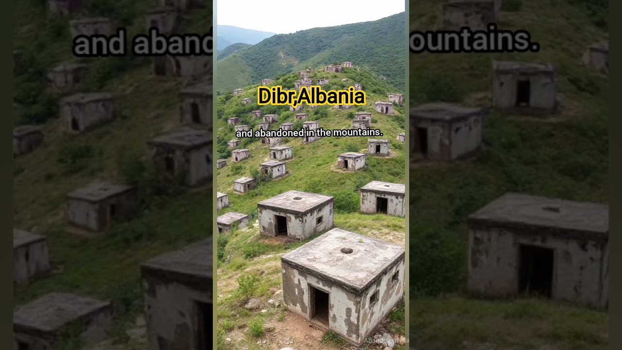 Top 5 Abandoned Places in Dibër, Albania