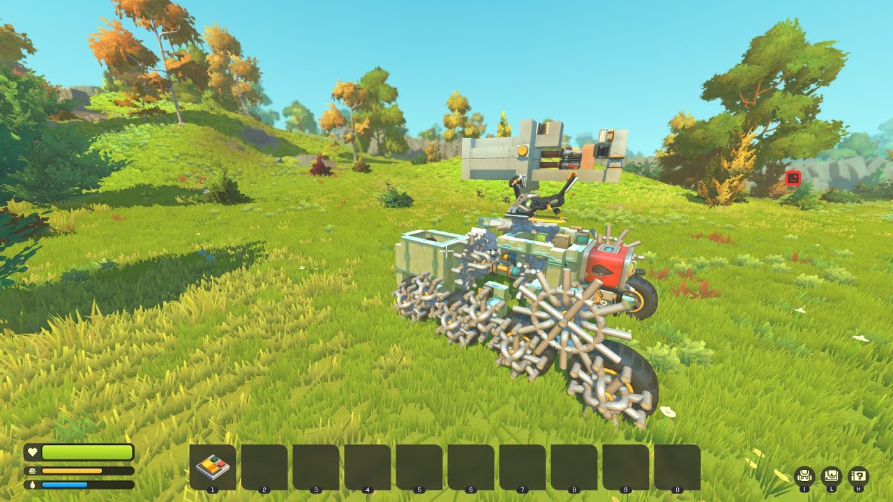 SCRAP MECHANIC: SURVIVAL - No Commentary - Tank Test Drive 5