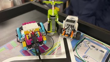 2021-2022 FLL CARGO CONNECT M03 Unload Cargo Plane solutions with EV3 and Spike Prime