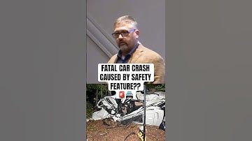 Was This Fatal Car Crash Caused by a Popular Safety Feature? 🚨#car #crash #technology