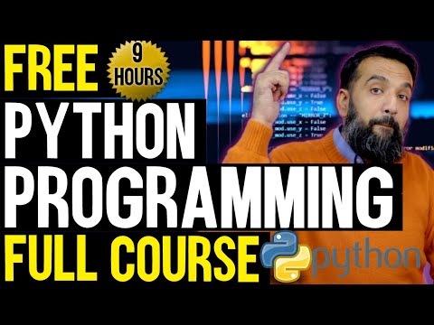 FREE Python Programming ( Full Course ) Python Tutorial For Beginners