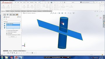 INTERSECT FRATURE IN SOLIDWORKS 2017