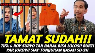 TITIK TERANG TIFA & ROY SURYO TAMAT !! BUKTI IJAZAH JOKOWI DARI SD SAMPAI S1 UGM SIAP DITUNJUKKAN !!