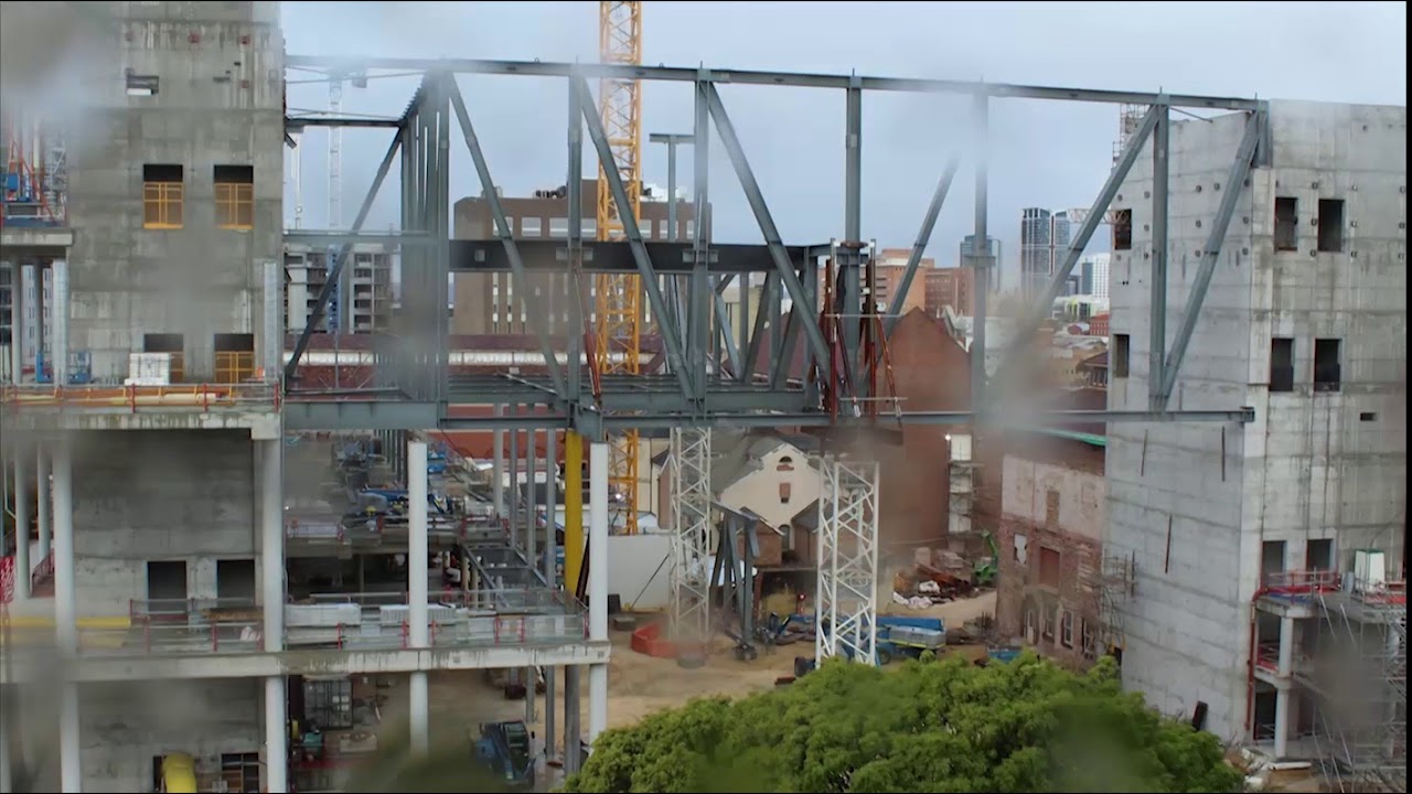 Timelapse of the New Museum (May to July 2018)