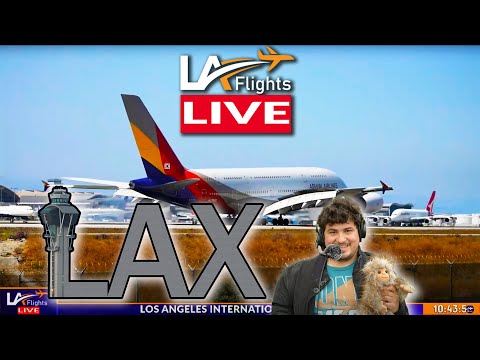 馃敶LIVE LAX AIRPORT ACTION! | A380's, 777's, 747's, & MUCH MORE! | JULY 17, 2025