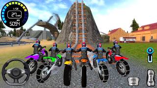 Motor Bike Impossible Mega Ramp Racer #2 - Extreme Dirt Motocross Stunt Racing - Android Gameplay 3D screenshot 3