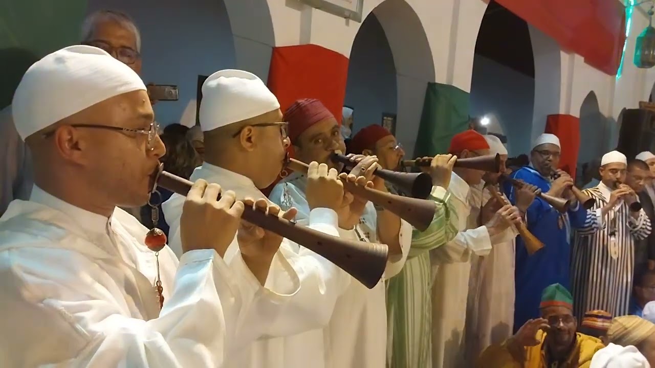 موسم مولاي إدريس زرهون عيساوة - الطائفة قصر الملكي تواركة 2023 moussem moulay idriss  zerhoune