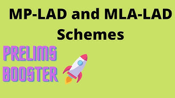 Prelims Booster - MPLAD and MLA-LAD Schemes | UPSC Prelims