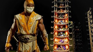 Klassic Champion Tower Punisher Scorpion Mortal Kombat 11 PC Gameplay - No Commentary