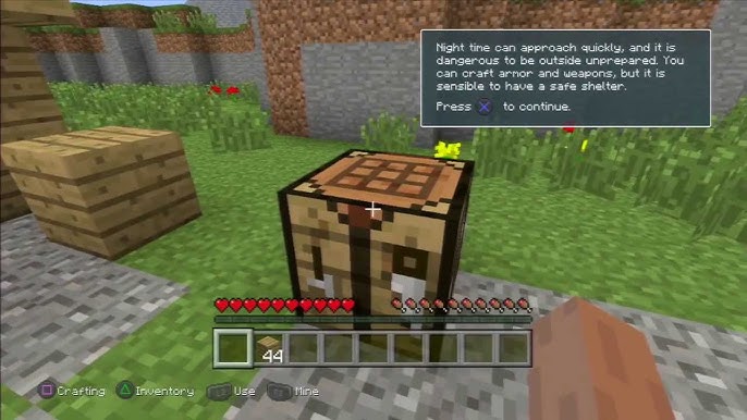 Minecraft PlayStation 4 Edition version 1.01 in 2022!!! 