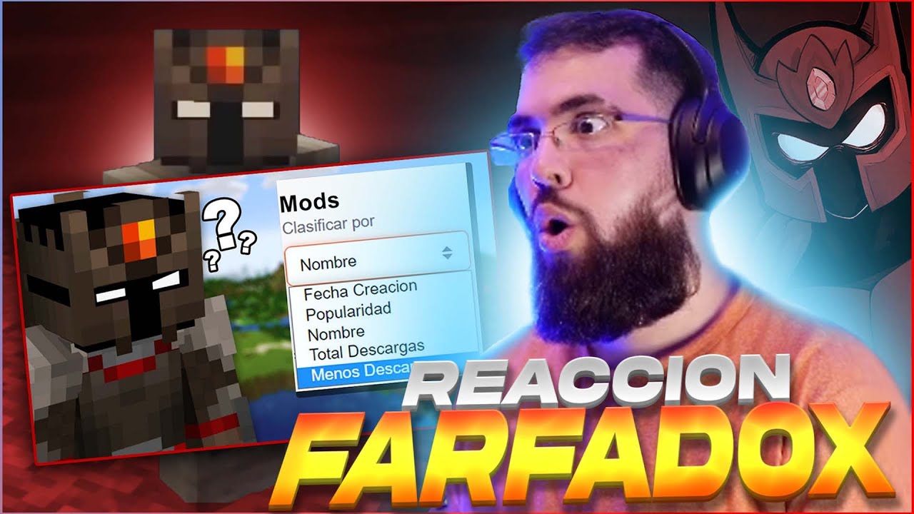 Nalzar REACCIONA a Mods MENOS DESCARGADOS de MINECRAFT