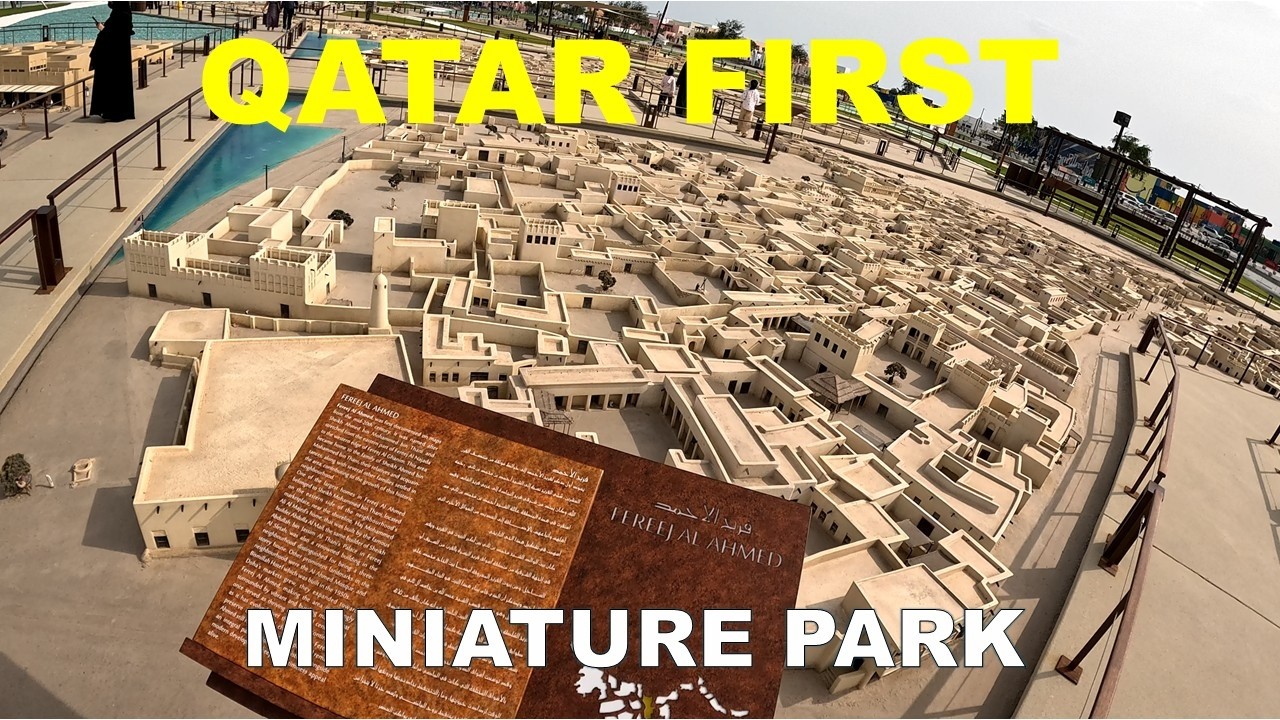 Qatar First Unique Doha Miniature  II What So Special II 😱 @Chandan Vlogs