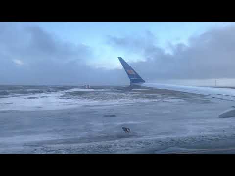 Icelandair - Tail Strike on Take Off Flying Out Of Reykjavik, Iceland