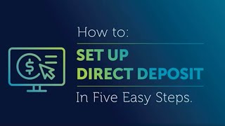 How-to Set Up Direct Deposit in 5 Easy Steps