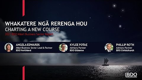Charting a new course | BDO New Zealand