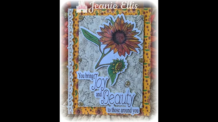 Fall Sunflower Card