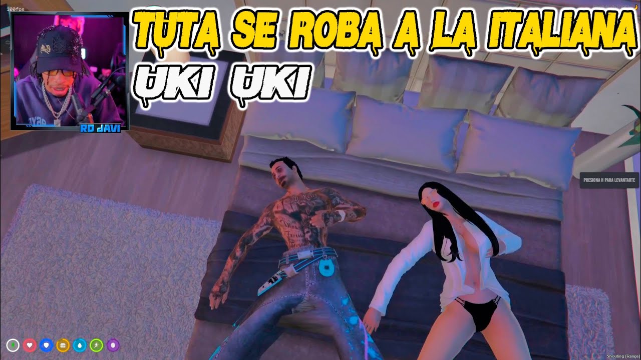 RDJavi: Tuta Se Roba a La Italiana Ella Lo Lleva a Su Casa
