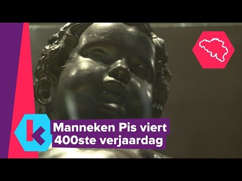 Video: De beroemdste attractie in Brussel is de Manneken Pis-fontein