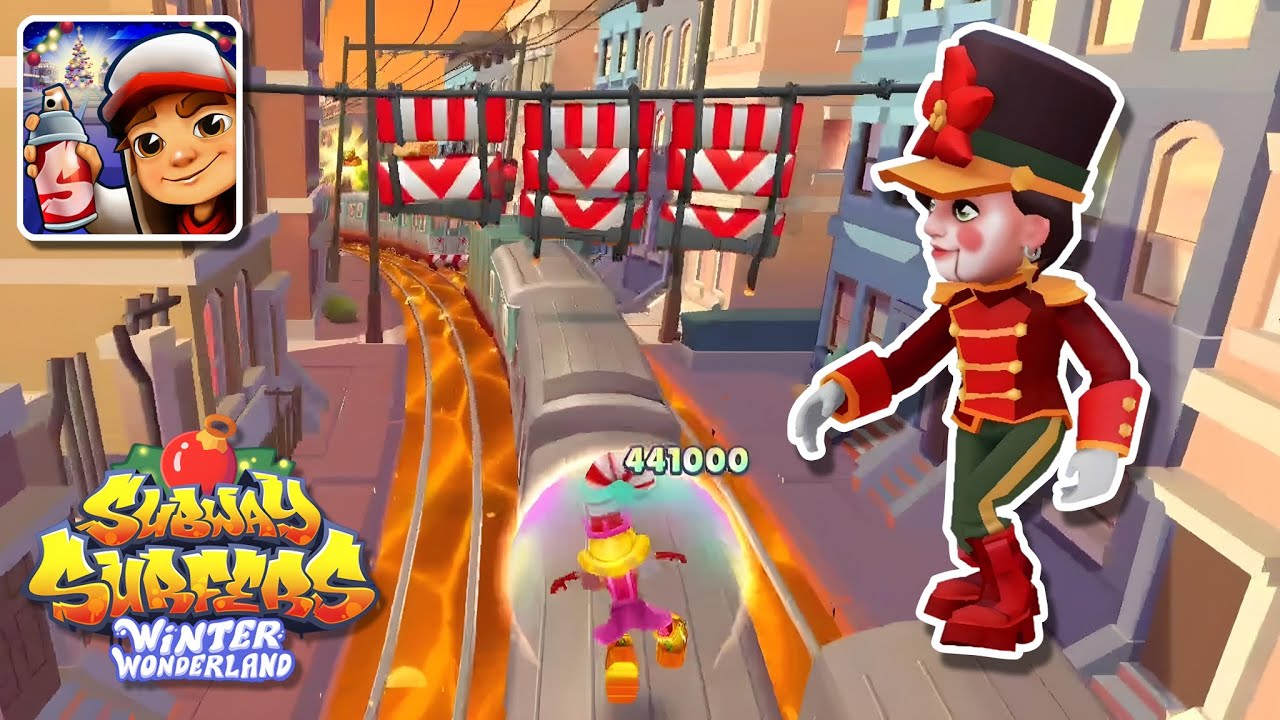 Subway Surfers: Lava No Floor Winter Wonderland - 3 STAGES Full Gameplay - Elf Tricky & Grand Juke