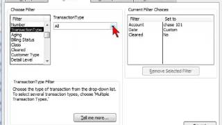 Customizing Reports in Quickbooks
