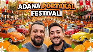 Adana Vlog-Gezi ⛺️ Vosvoslarla Portakal Festivali 🍊 (Yine Yolda Kaldık)