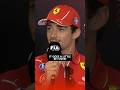 Charles explains why he loves racing Max 🏎 #f1 #formula1 (source: F1TV)