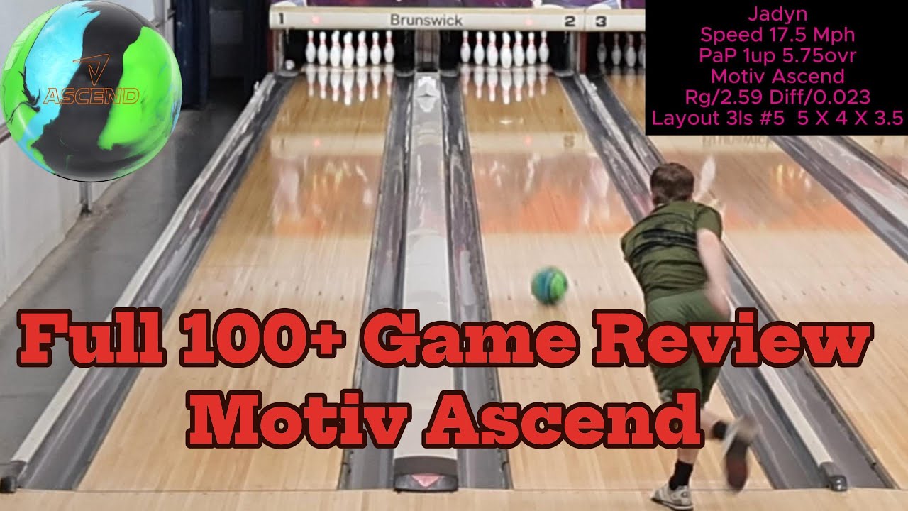 Does our opinion change after 100 games? Motiv Ascend full Bowling