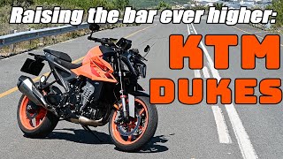 KTM 1390 Super Duke R & 990 Duke are both keepers.