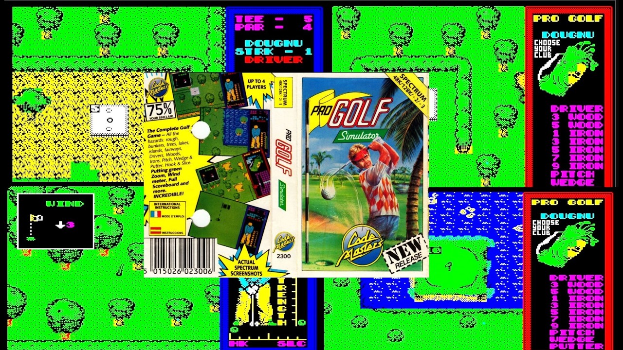 ブーちゃんページ Code Masters Speccy Series 04: Pro Golf Simulator (ZX Spectrum 48k