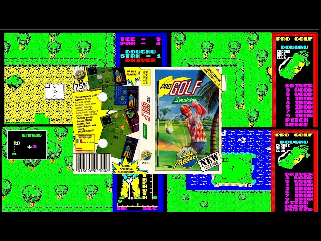 Code Masters Speccy Series 04: Pro Golf Simulator (ZX Spectrum 48k