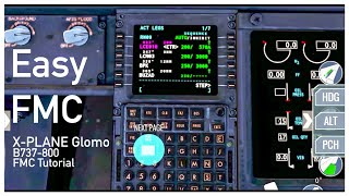 X Plane 10 Mobile FMC Tutorial Easy-737 Startup Cold&Dark