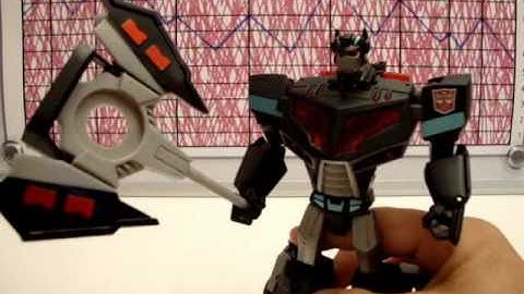 TRANSFORMERS ANIMATED - BLACK CONVOY - TOY REVIEW