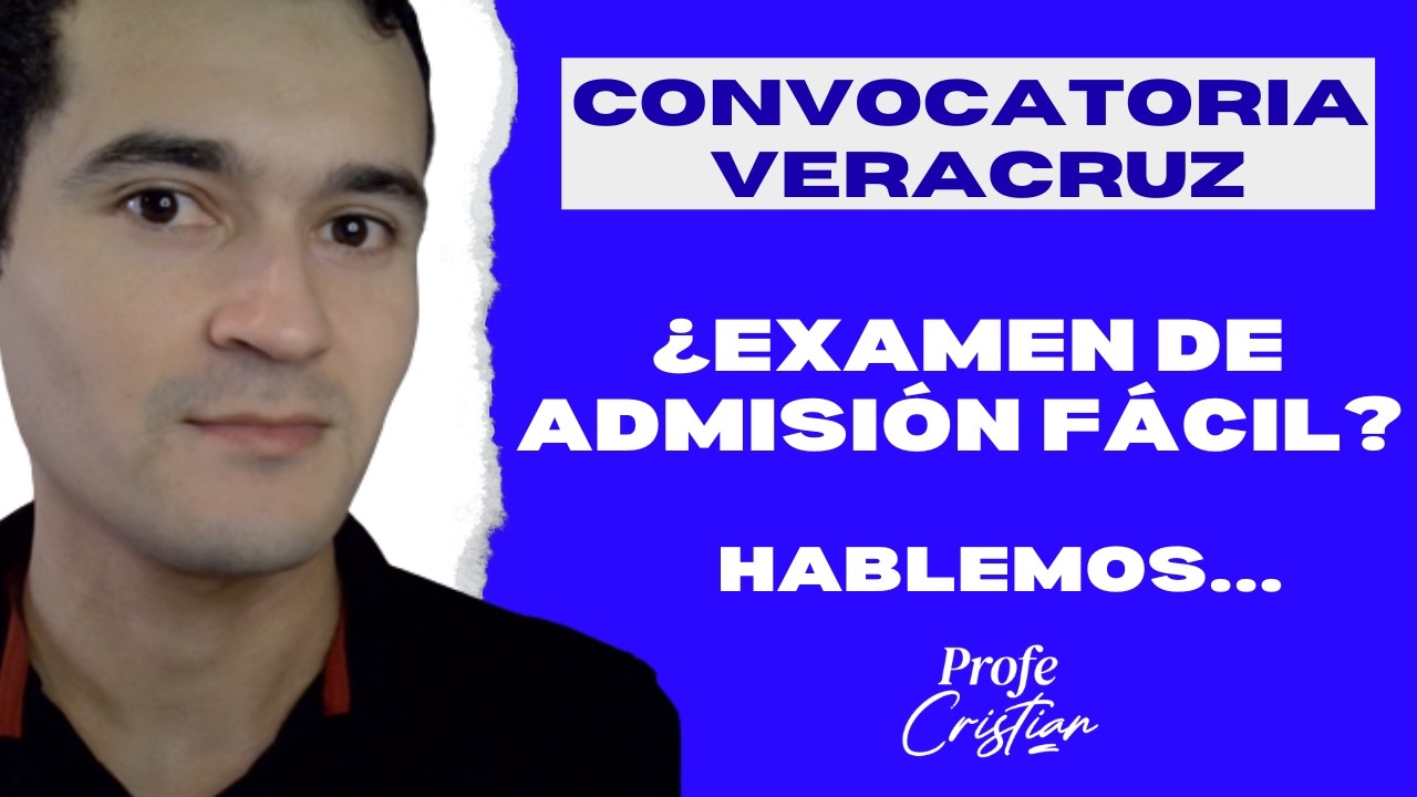 Examen de admisión UV 2026 | CONVOCATORIA