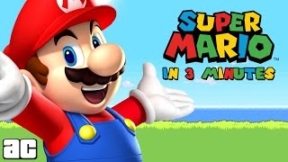 Mario in 3 minutes (Video Game Animation) | ArcadeCloud