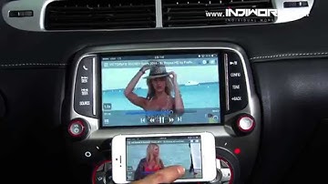 Chevrolet MY LINK CAMARO HD-LINK system by 인디웍 indiwork