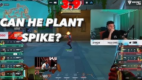 Tarik’s Reaction to C9 Zellsis 3.9 sec Spike Plant! C9 VS NRG