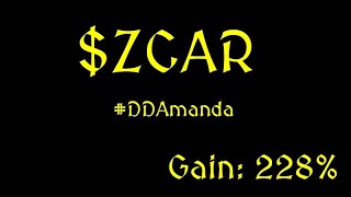 $ZCAR - Gain: 228% - #DDAmanda Analysis - #1 Stock Screener Finder
