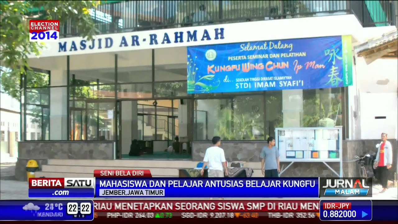 Mahasiswa dan Pelajar Jember Demam Kungfu Wing Chun