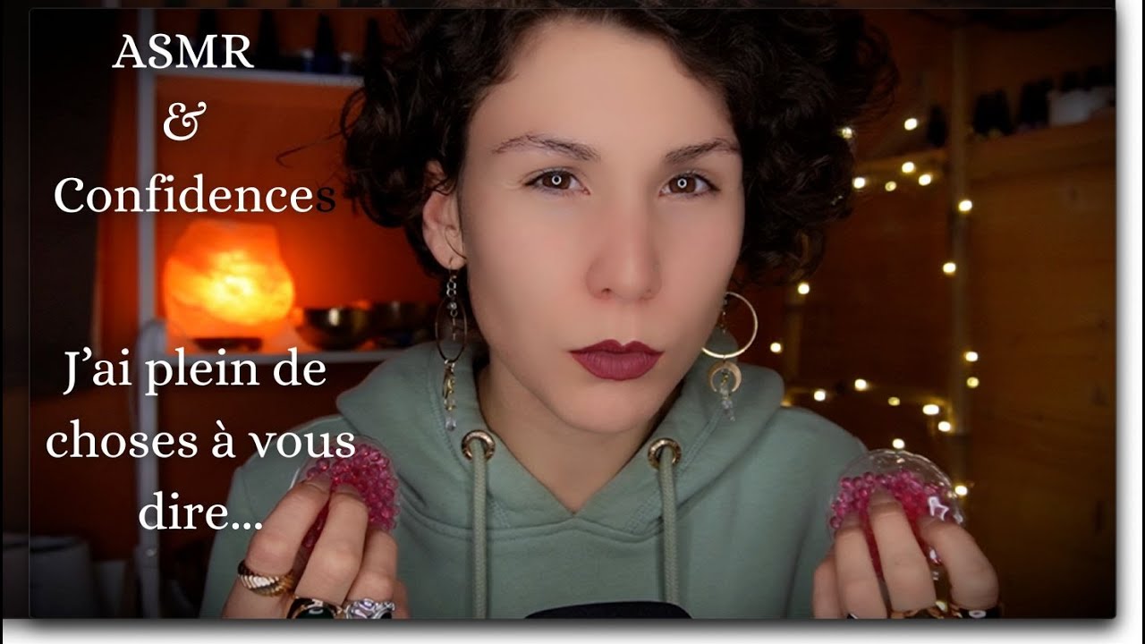 👉 ASMR 💬 J’ai plein de choses à vous dire blabla relaxant & confidences