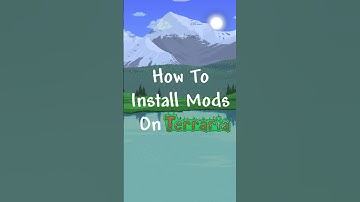 How to Install Mods On Terraria! #terraria #tmodloader #terrariamods