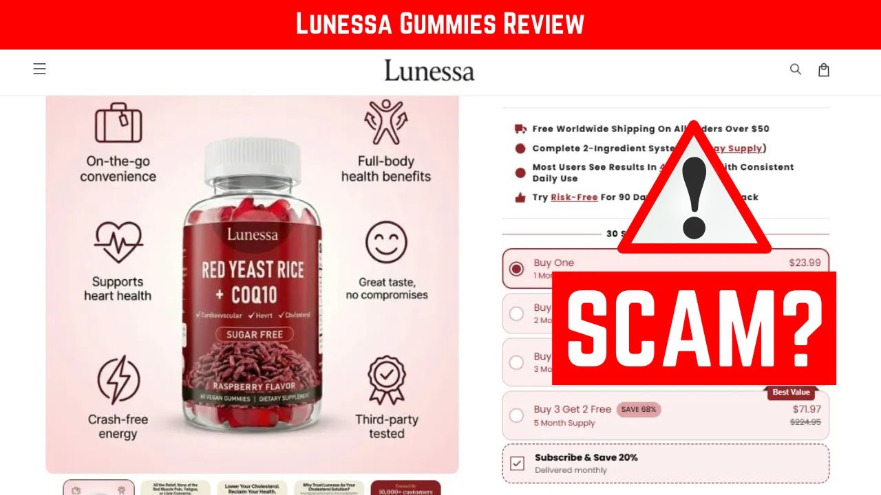 Обзор жевательных конфет Lunessa 2026 – эффективны ли они или это обман?