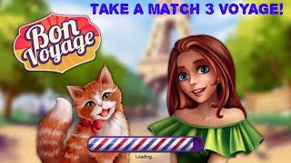 Bon Voyage (mobile) match 3 - JUST GAMEPLAY screenshot 3