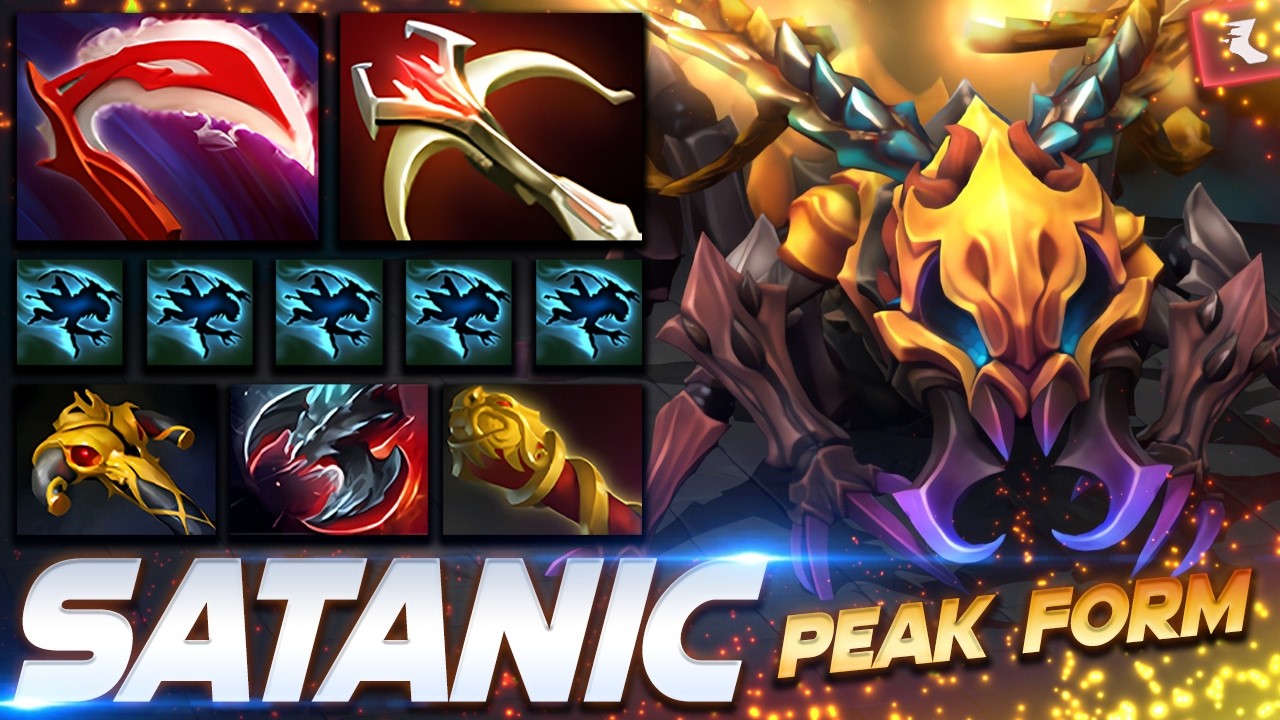 Satanic Weaver - Dota 2 Pro Gameplay [Watch & Learn]