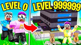 We Became MAX ROBUX ROBBERS In ROBLOX CRIMINAL TYCOON!? (MAX LEVEL!) screenshot 2