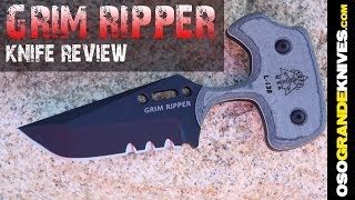 TOPS Grim Ripper Push Knife Review | OsoGrandeKnives